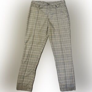 Free People Gray Plaid Women's Pants